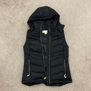 Michael Kors Black Down Vest